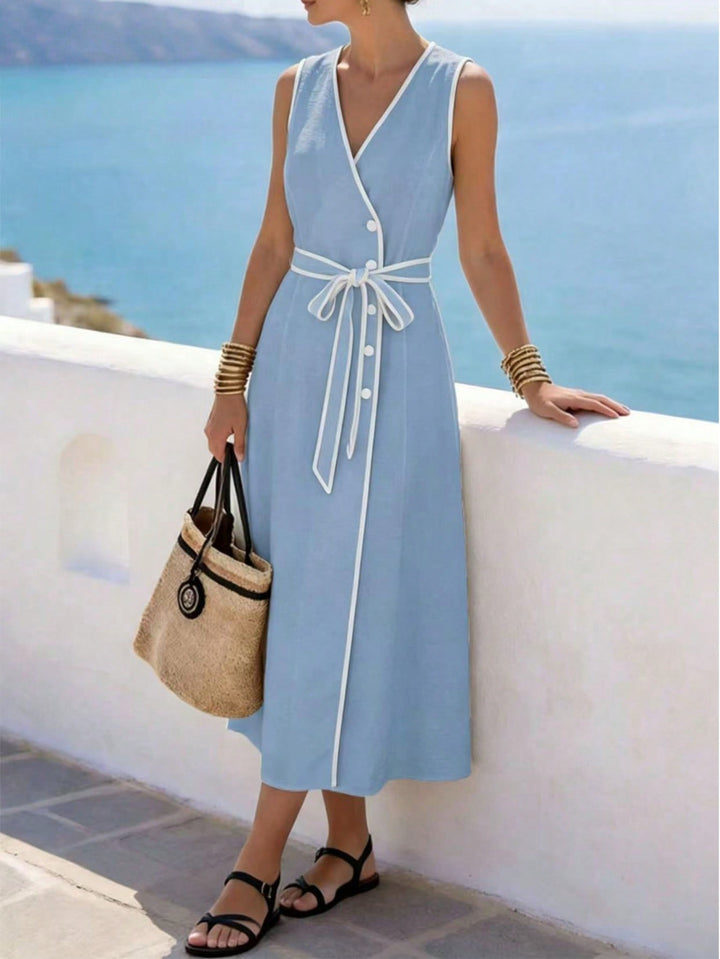 Rochie maxi SHEIN, albastru