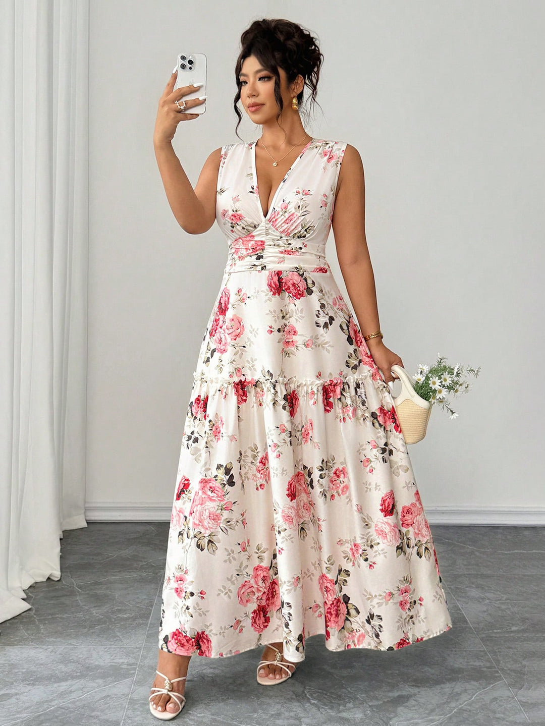 Rochie SHEIN, bej