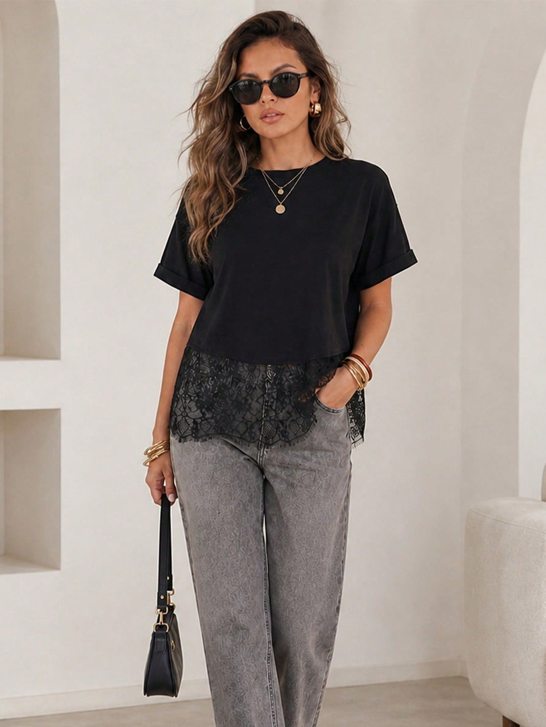 Tricou SHEIN, negru