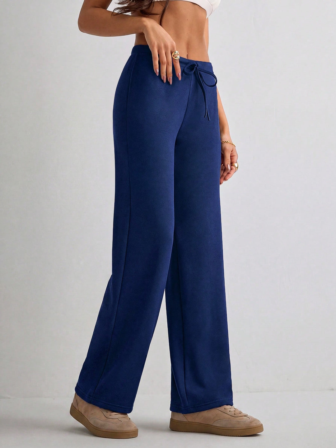 Pantaloni SHEIN, albastru