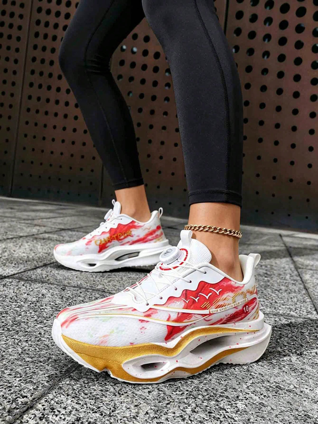 Pantofi sport SHEIN, roșu