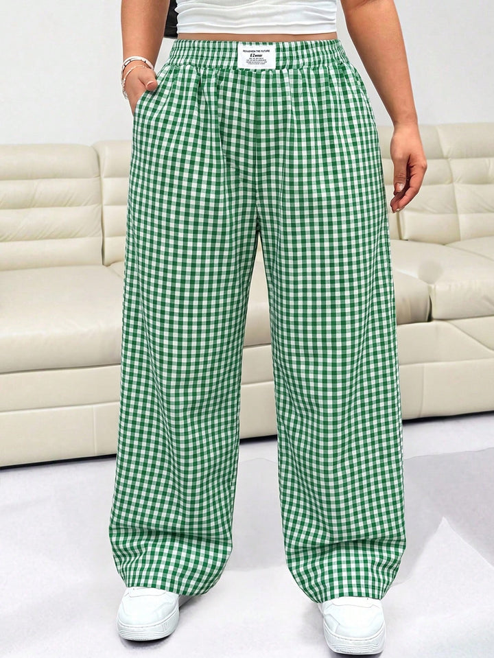 Pantaloni SHEIN, verde