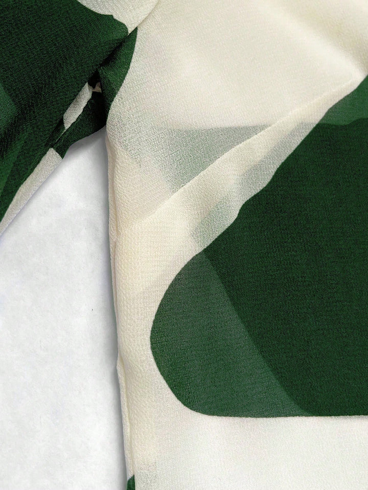 Cămașă casual SHEIN, verde