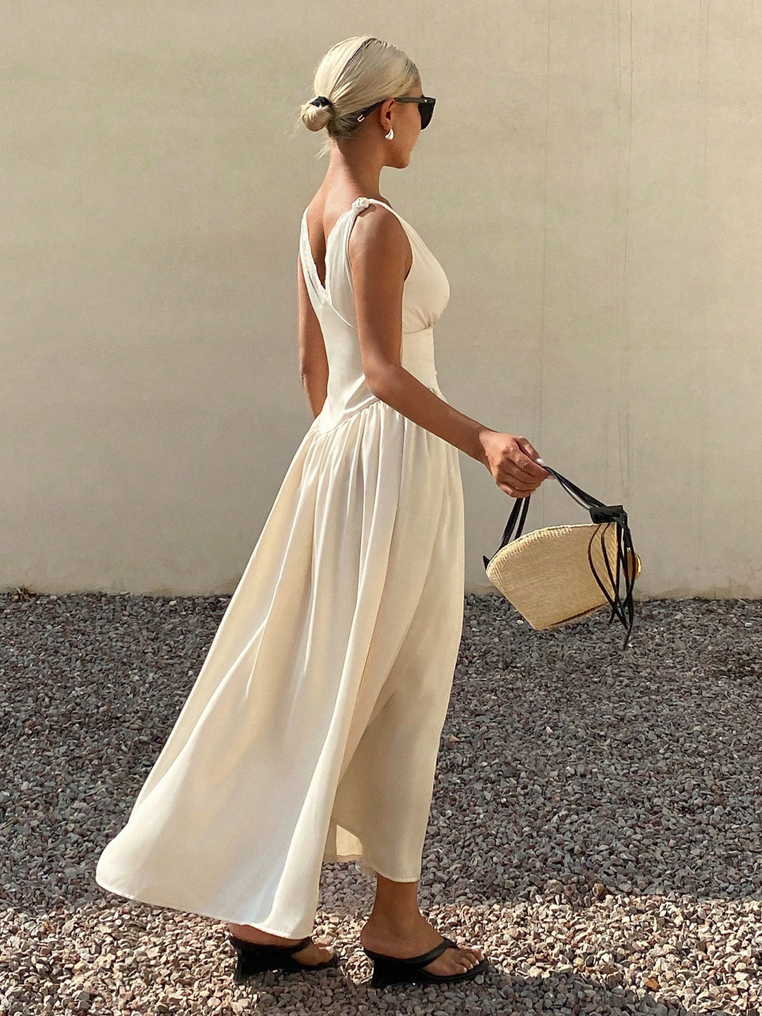 Rochie maxi SHEIN, roz
