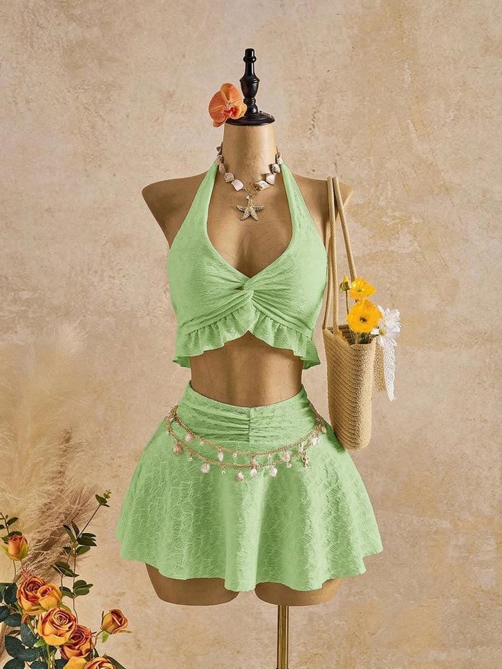 Set bikini SHEIN, verde