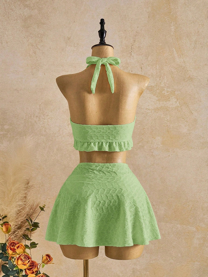 Set bikini SHEIN, verde