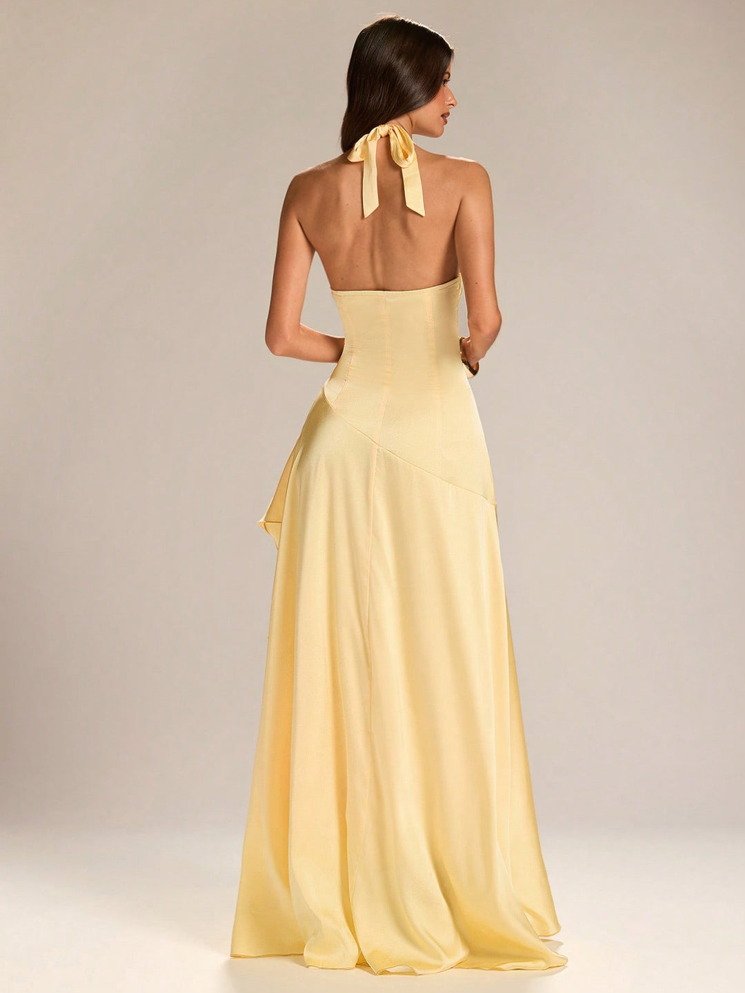 Rochie maxi SHEIN, galben