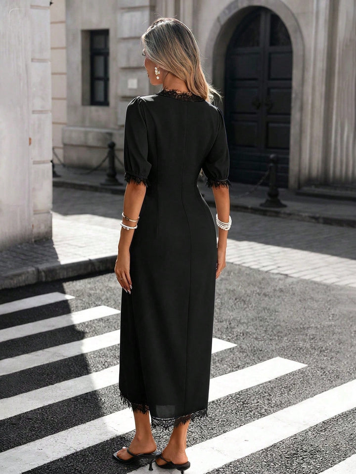 Rochie maxi SHEIN, negru