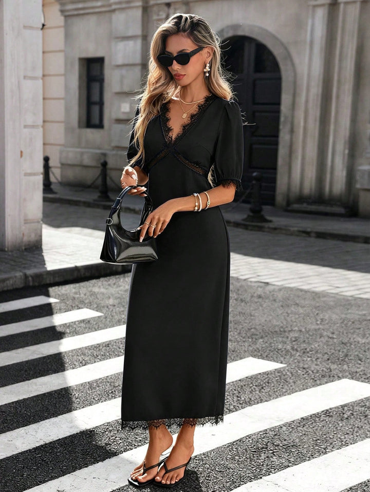 Rochie maxi SHEIN, negru