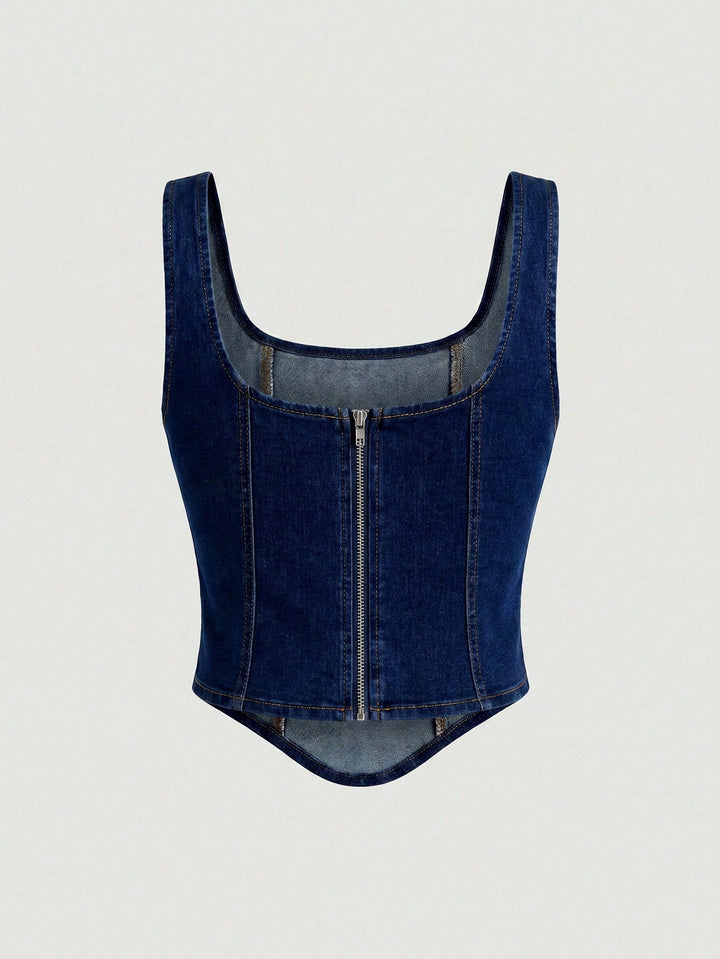 Top SHEIN, albastru