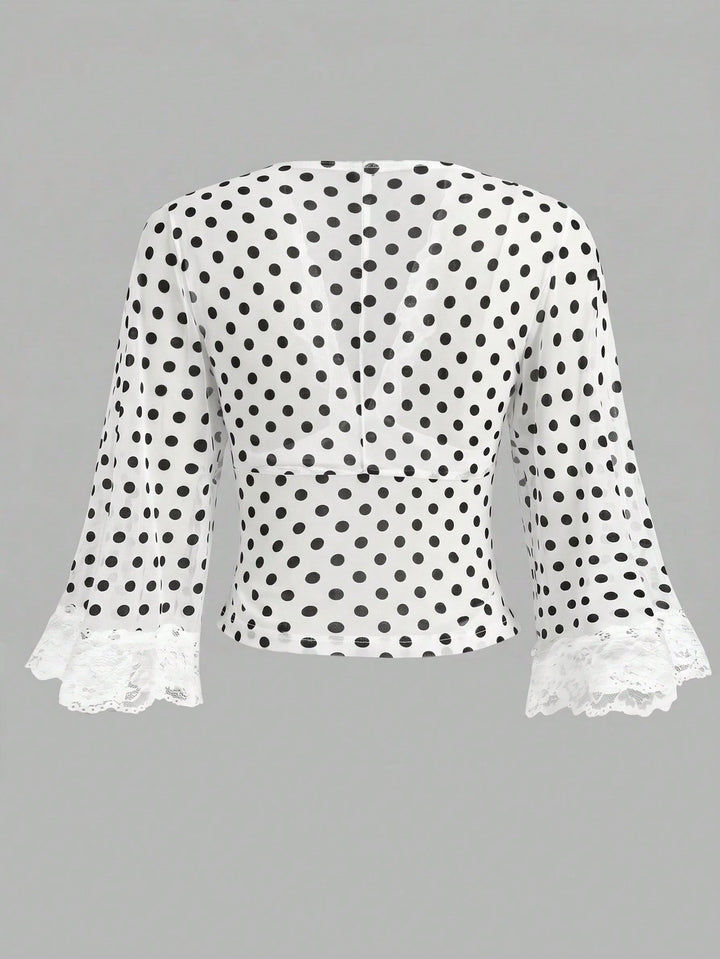 Top SHEIN, alb