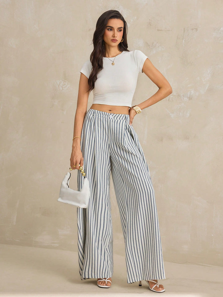 Pantaloni SHEIN, albastru