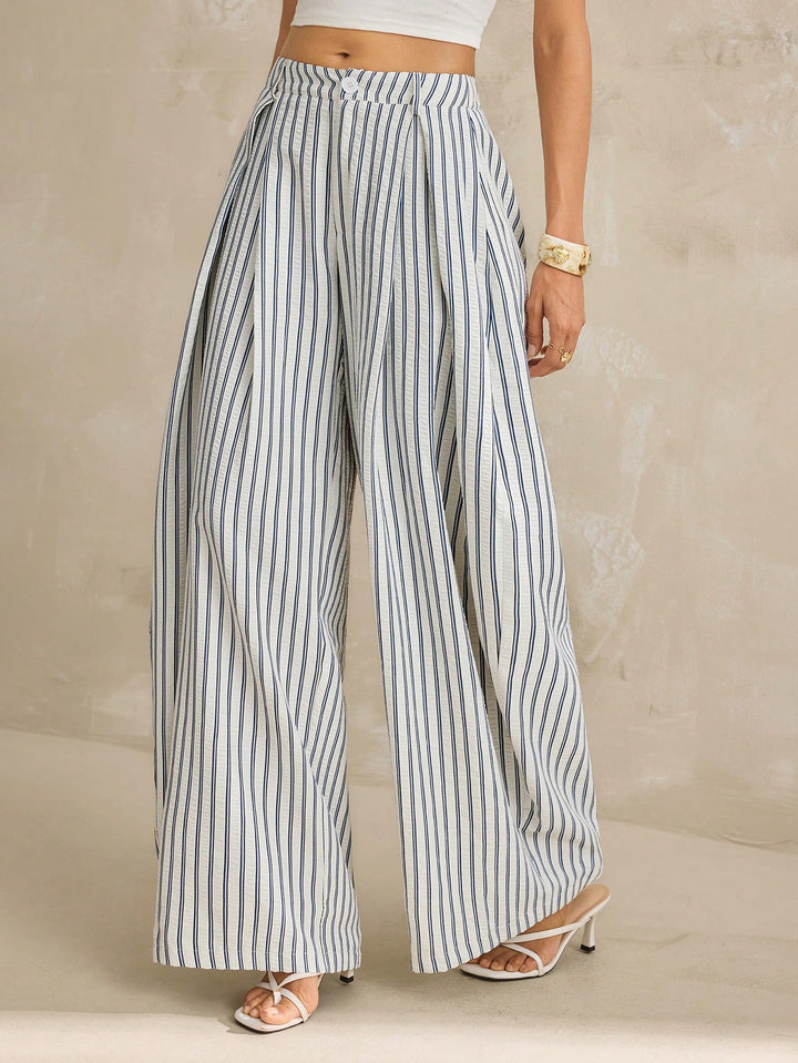 Pantaloni SHEIN, albastru