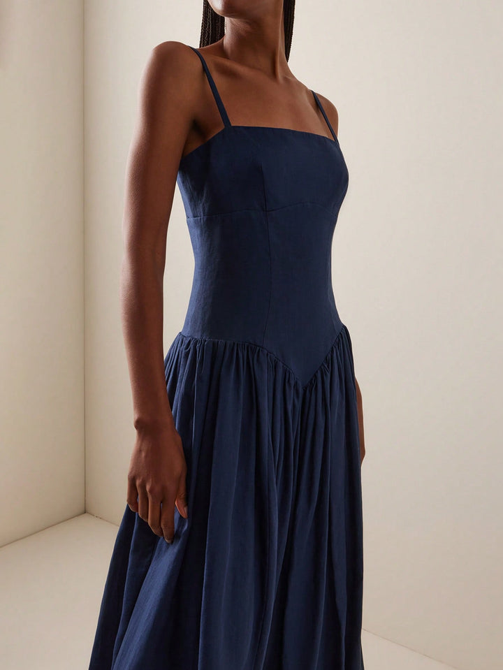 Rochie maxi SHEIN, albastru
