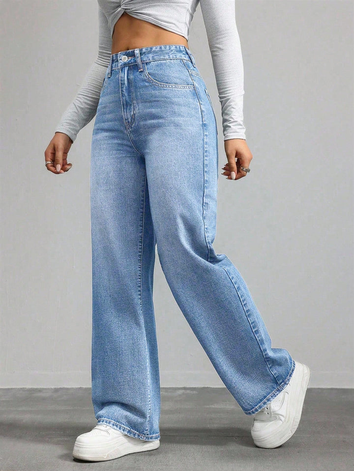 Jeans SHEIN, alb