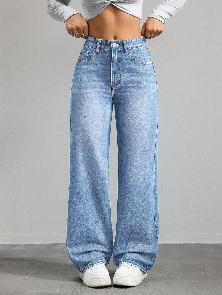 Jeans SHEIN, alb