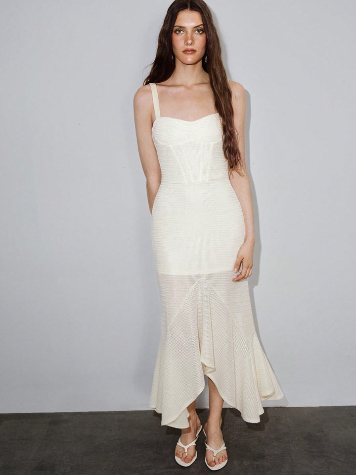 Rochie maxi SHEIN, portocaliu