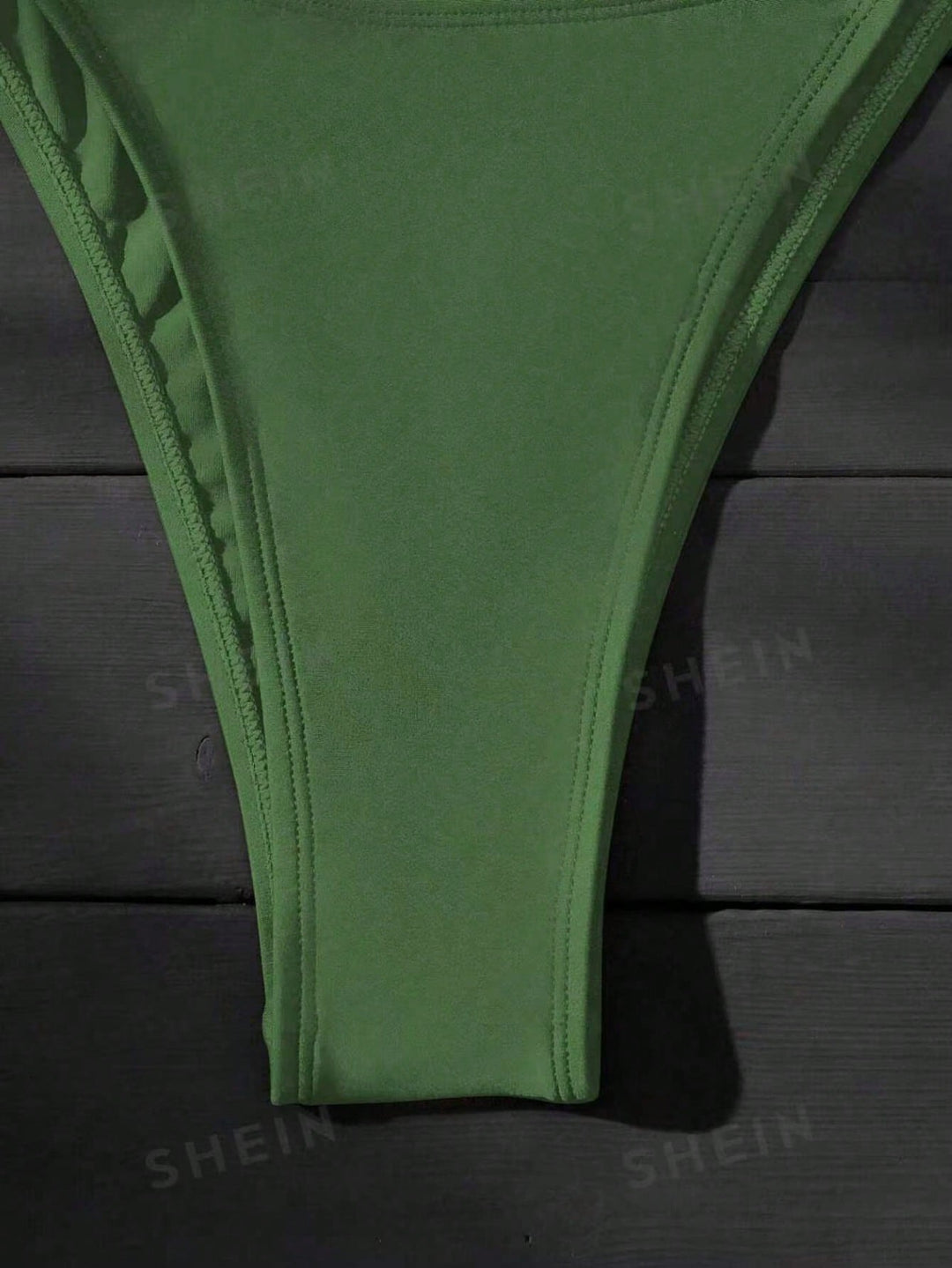 Set bikini SHEIN, kaki