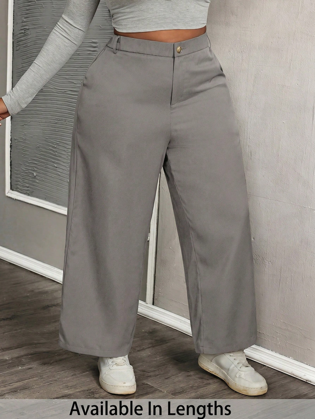Pantaloni SHEIN, gri