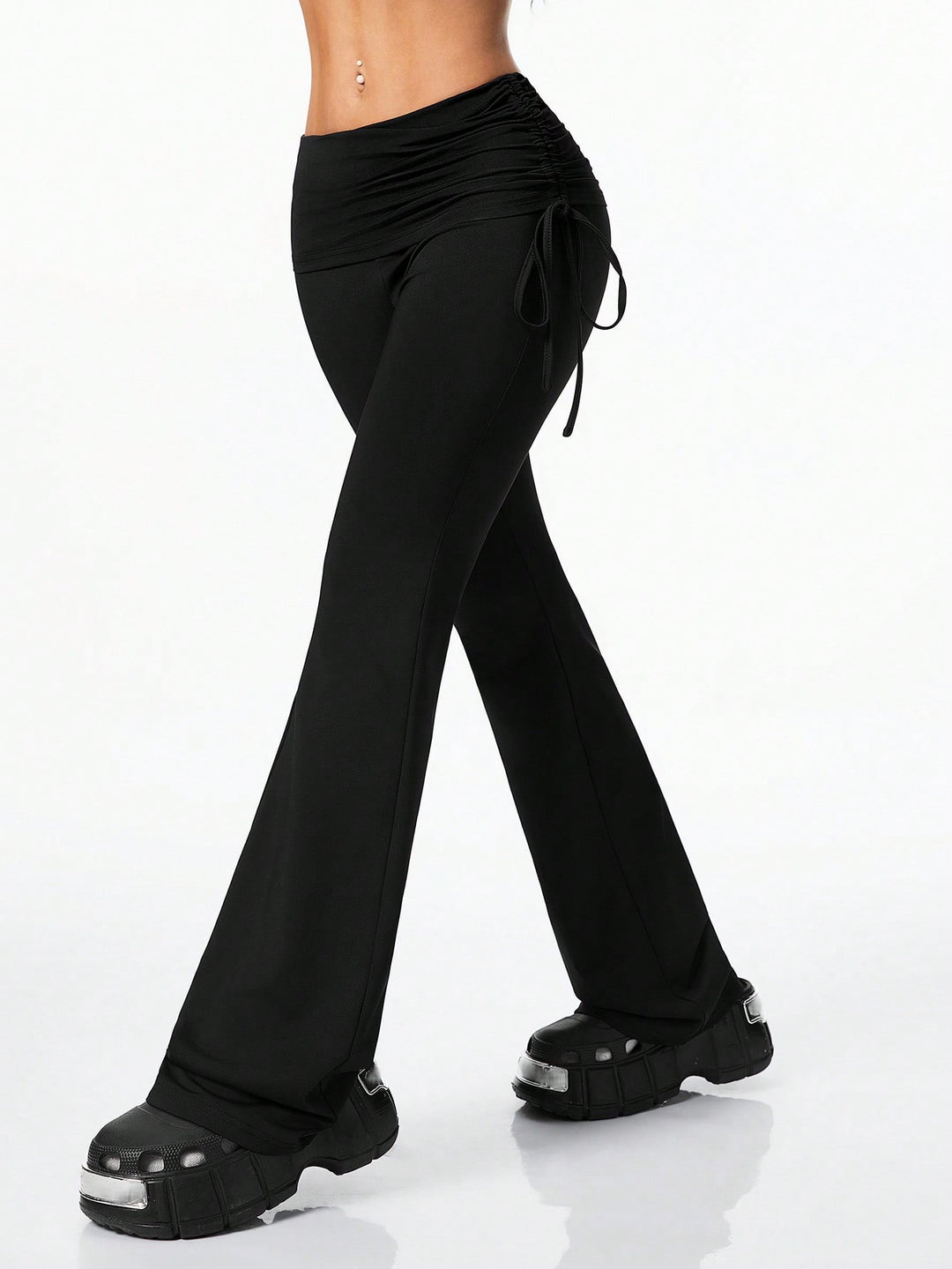 Pantaloni SHEIN, NEGRU