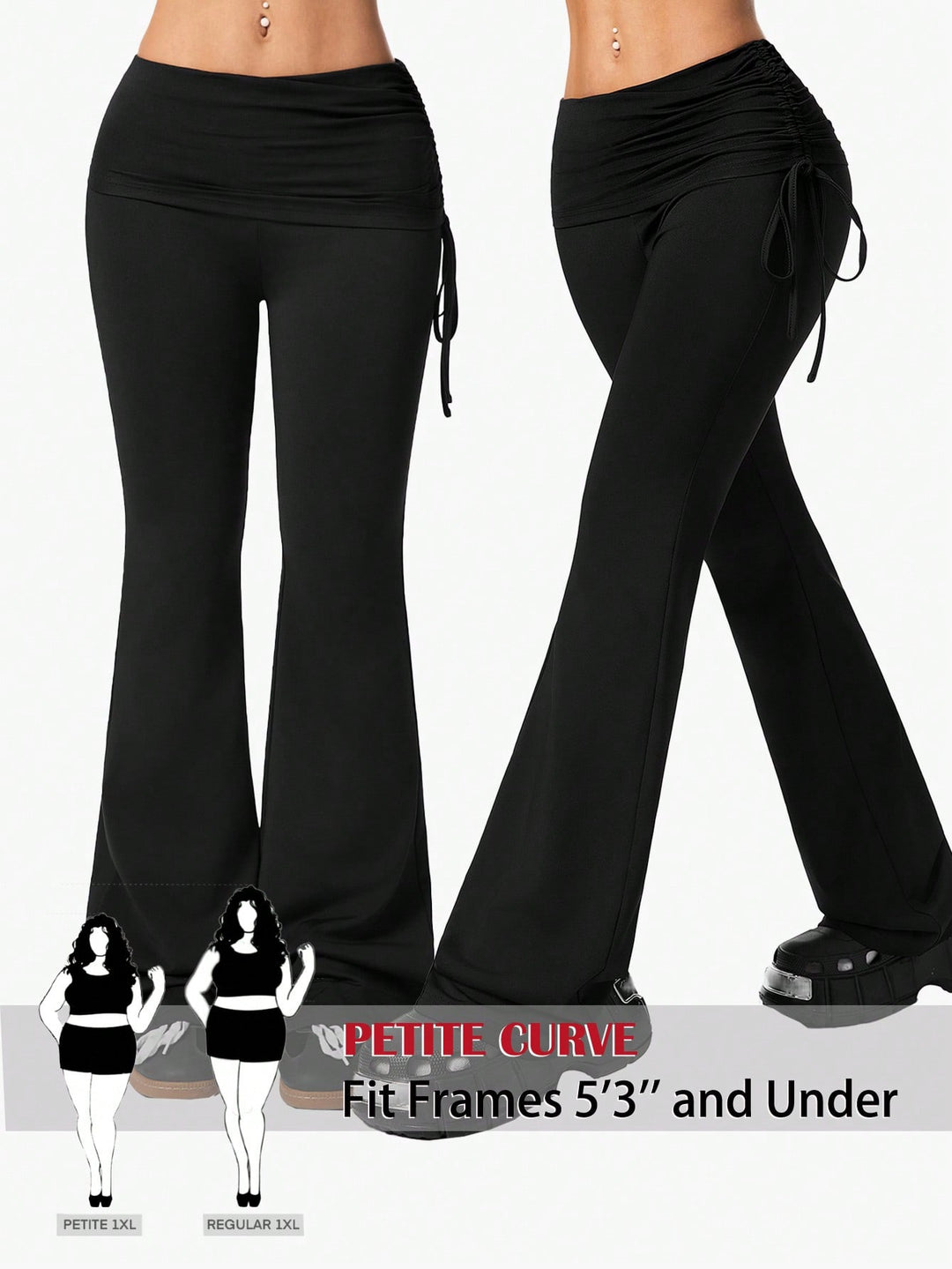 Pantaloni SHEIN, NEGRU