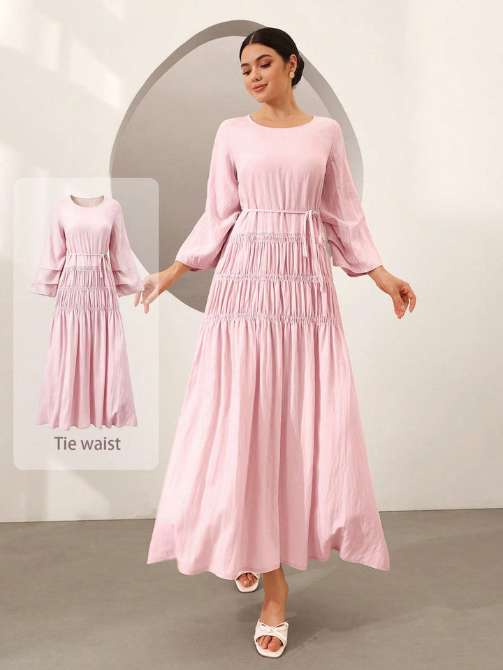 Rochie maxi SHEIN, roz