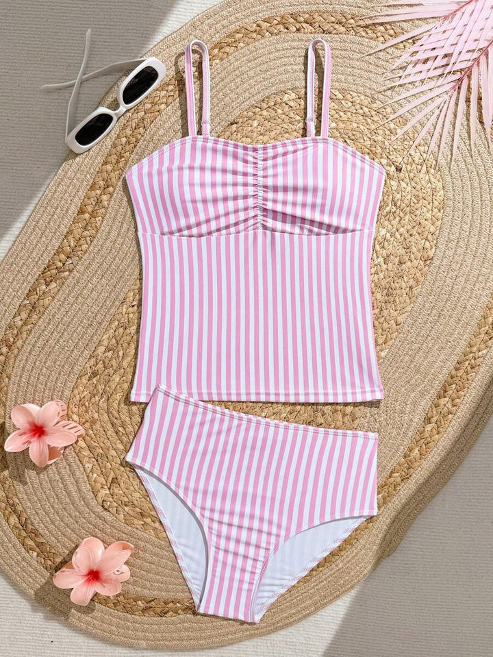 Costum de baie SHEIN, roz