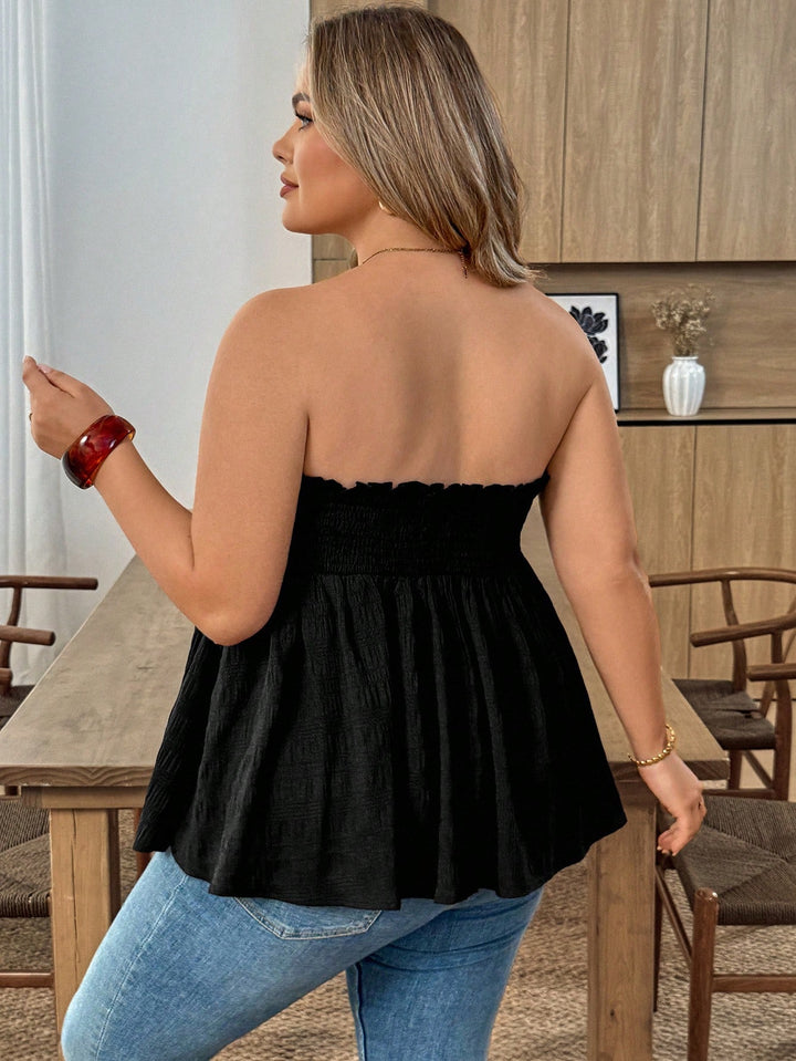Top SHEIN, negru