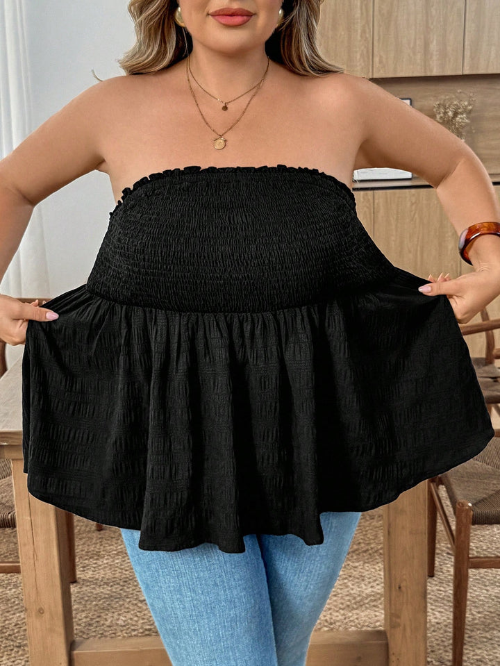 Top SHEIN, negru