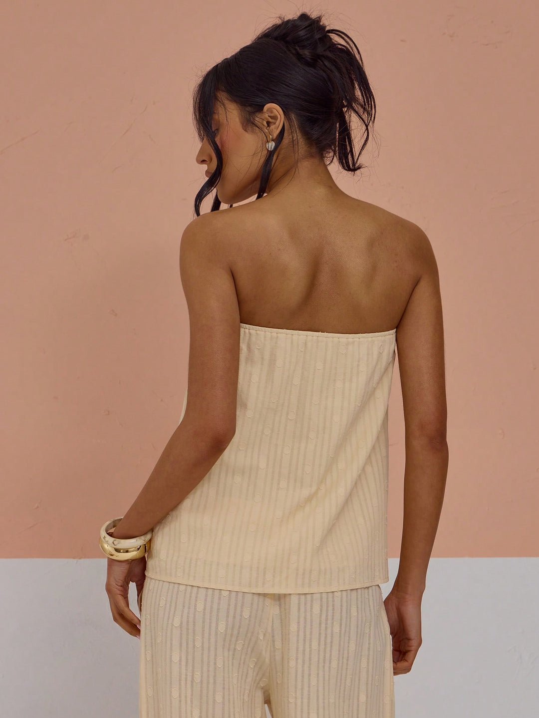 Top SHEIN, galben