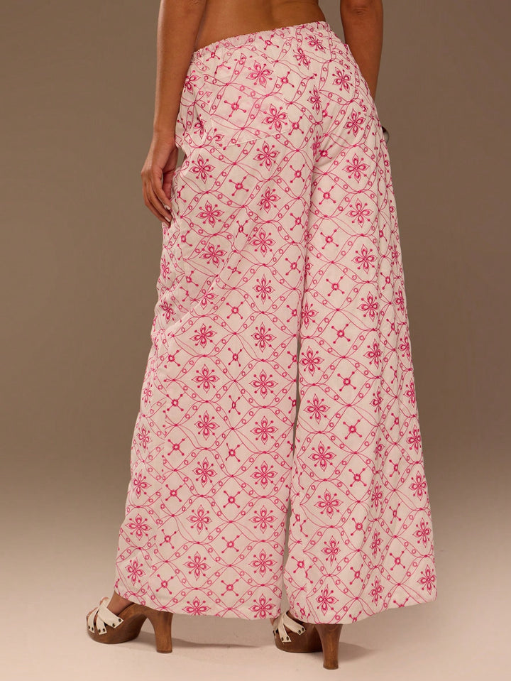 Pantaloni SHEIN, roz