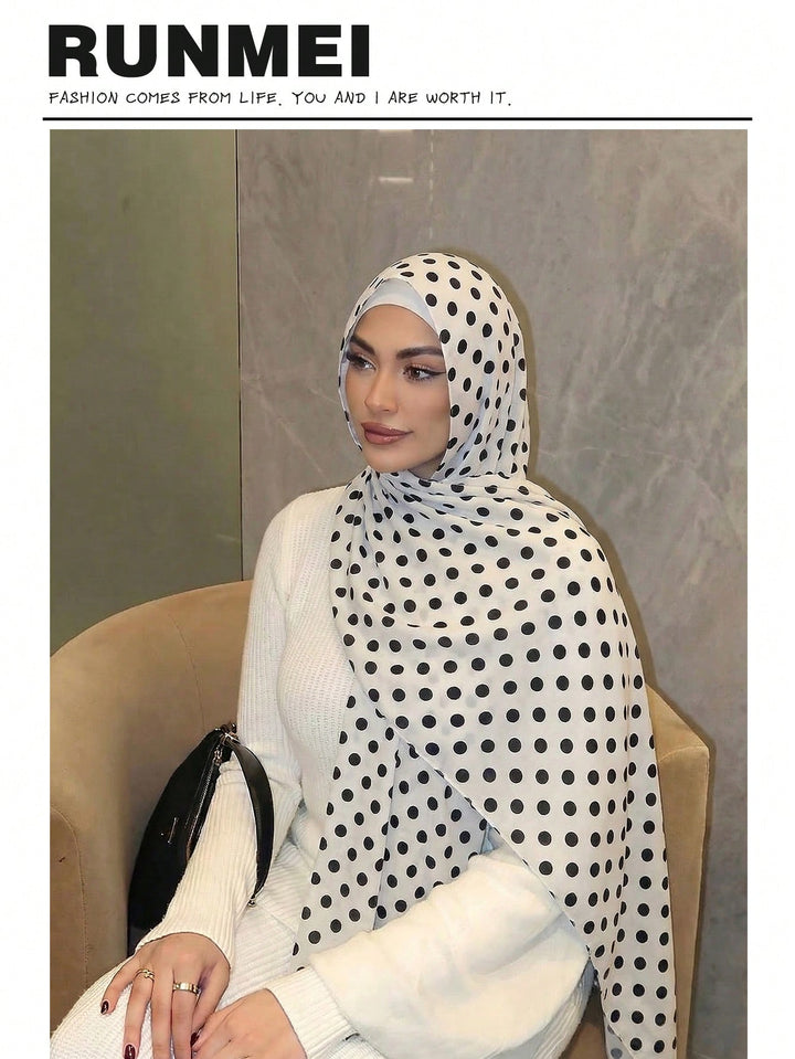 Hijab SHEIN, alb