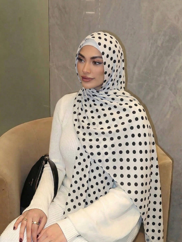 Hijab SHEIN, alb