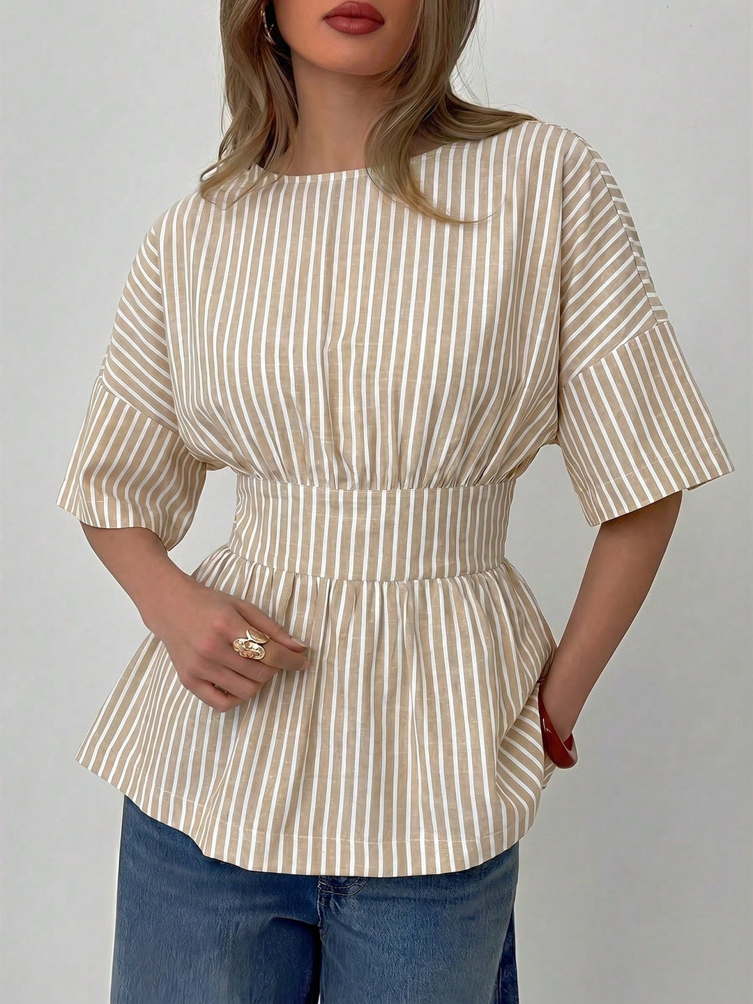 Bluza SHEIN, kaki