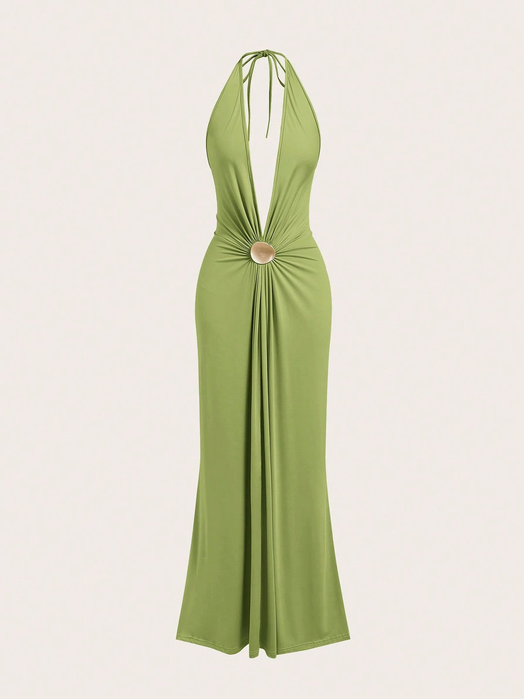 Rochie maxi SHEIN, verde