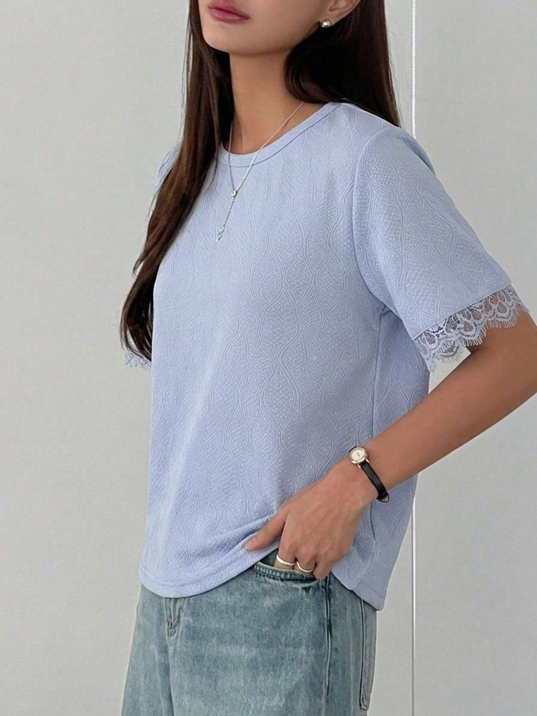 Tricou SHEIN, albastru
