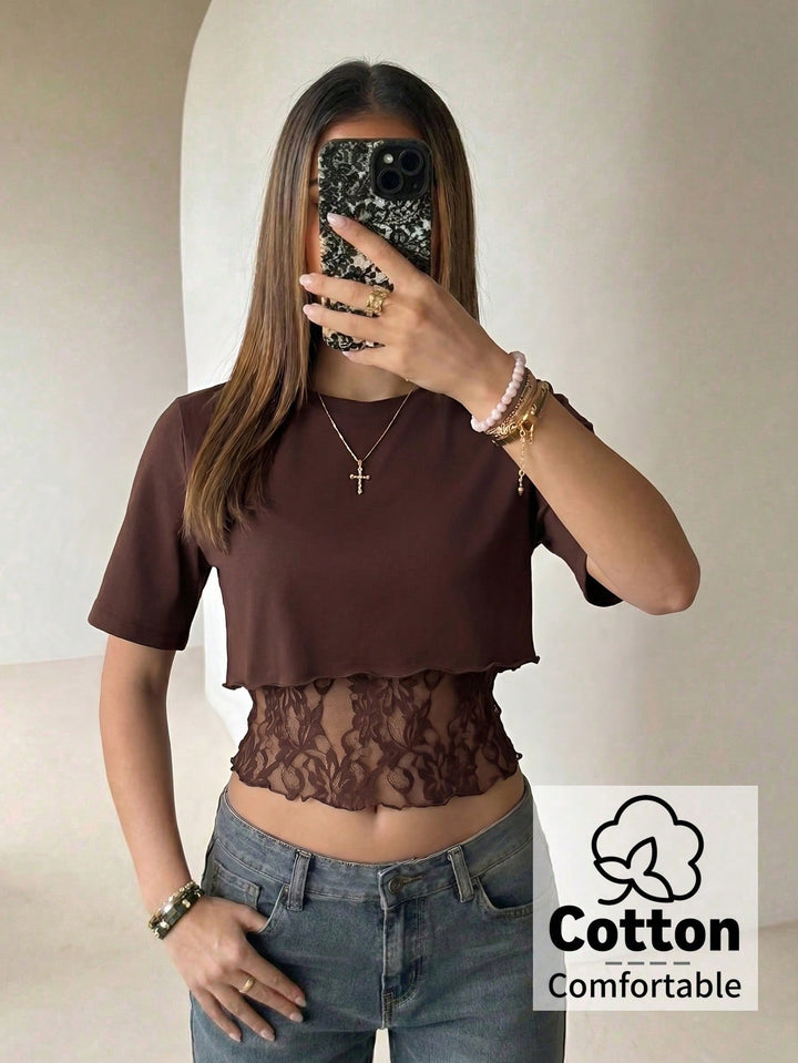 Tricou SHEIN, maro
