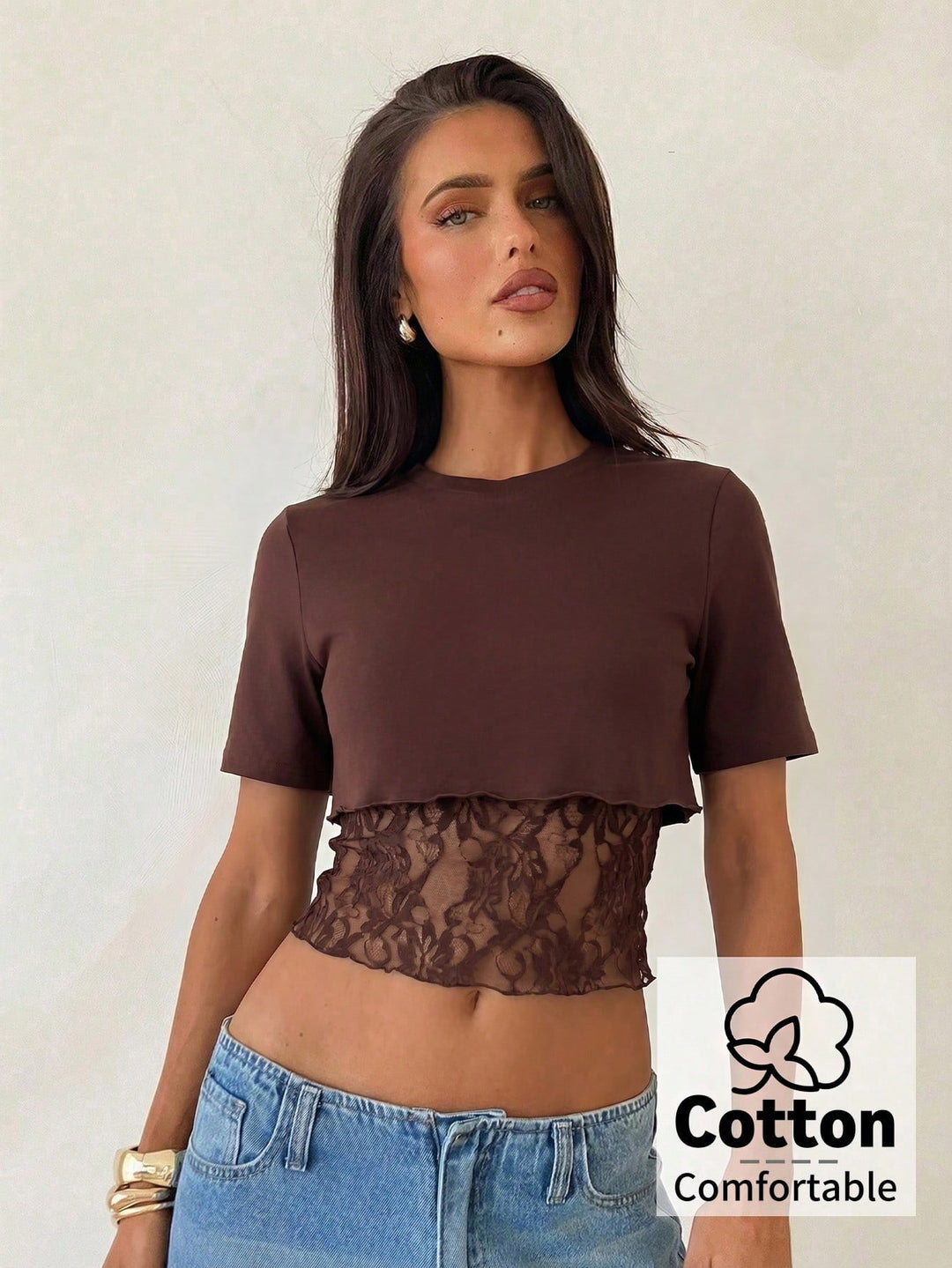 Tricou SHEIN, maro