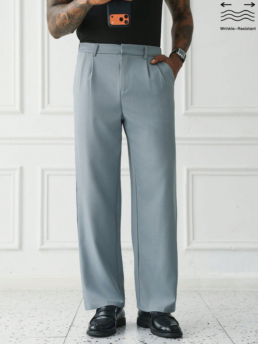 Pantalon SHEIN, gri