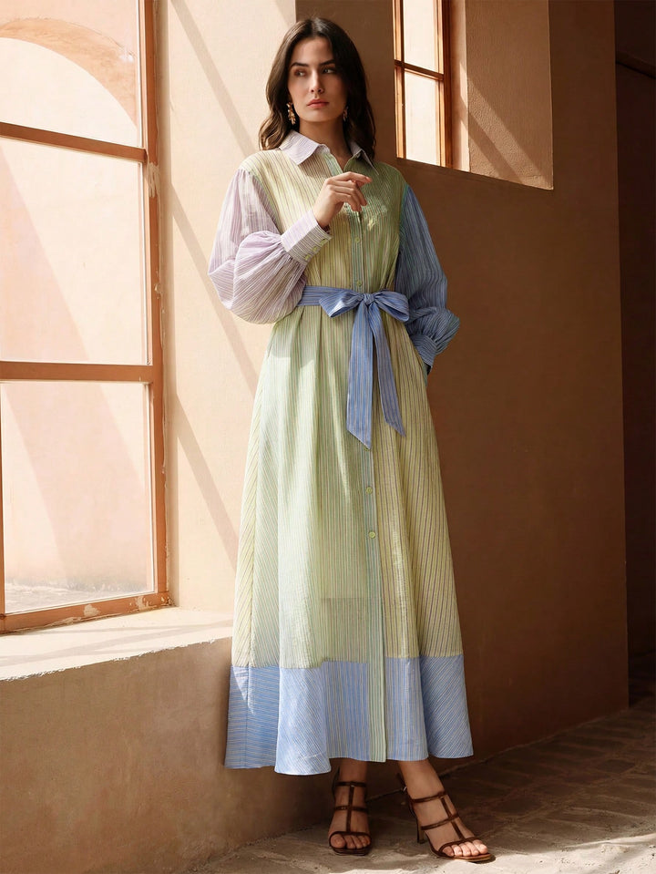 Rochie maxi SHEIN, mix culori