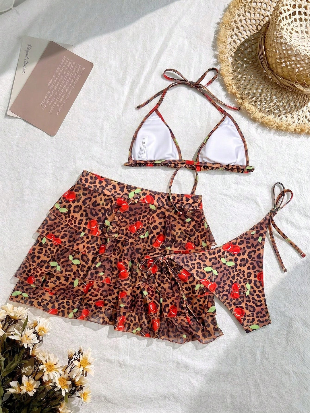 Set bikini SHEIN, mix culori