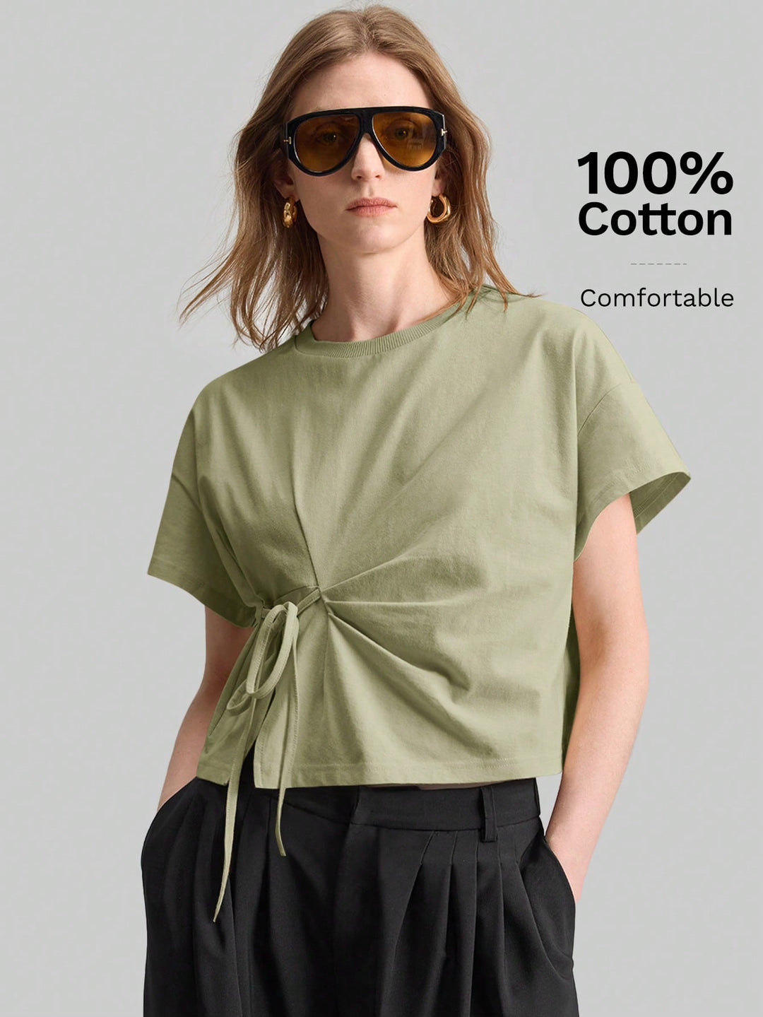 Tricou SHEIN, verde