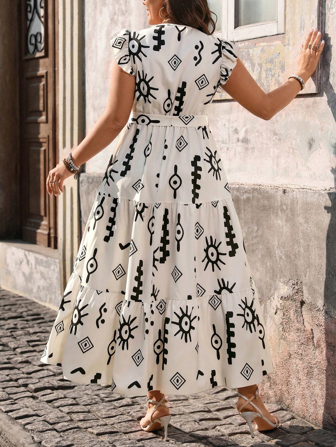 Rochie SHEIN, portocaliu