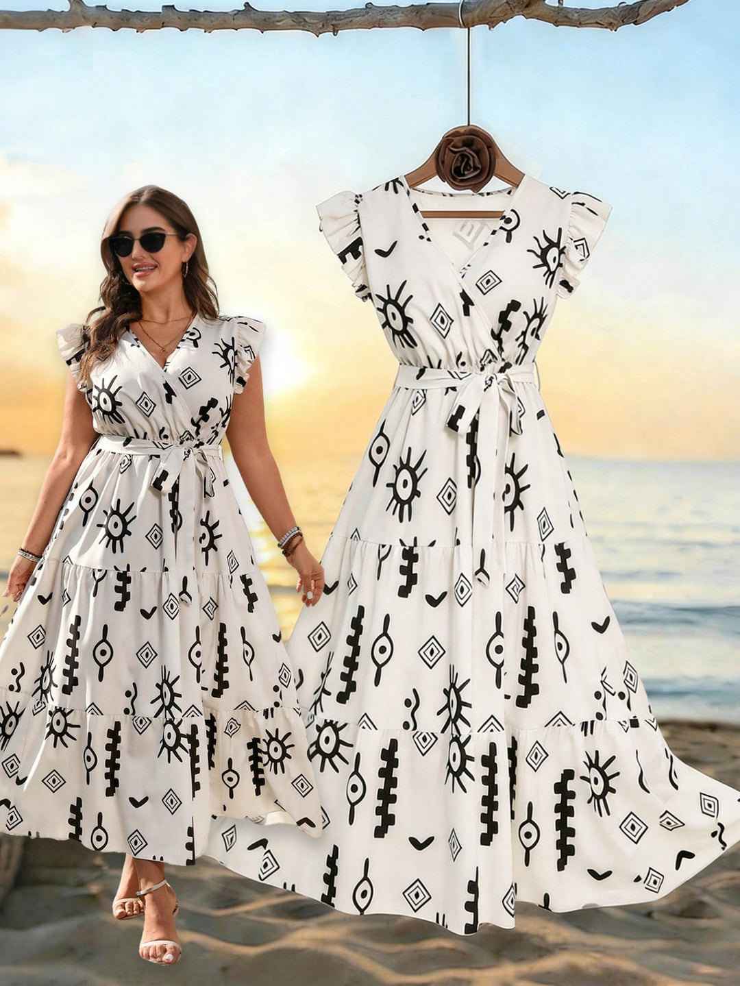 Rochie SHEIN, portocaliu