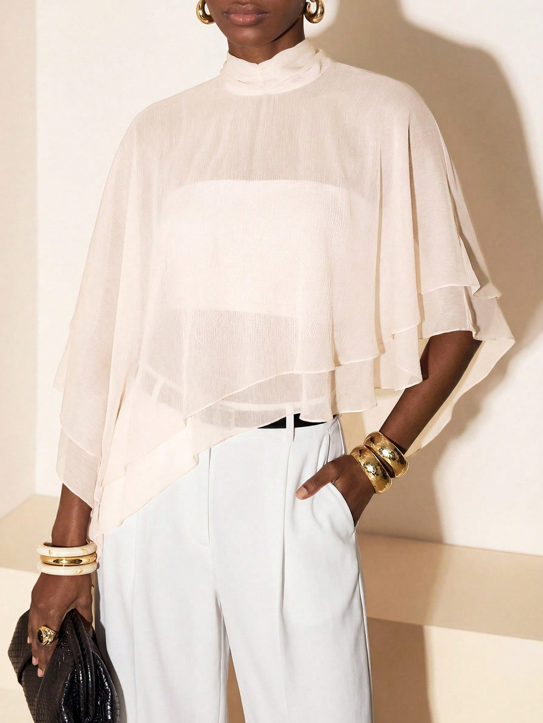 Top SHEIN, bej