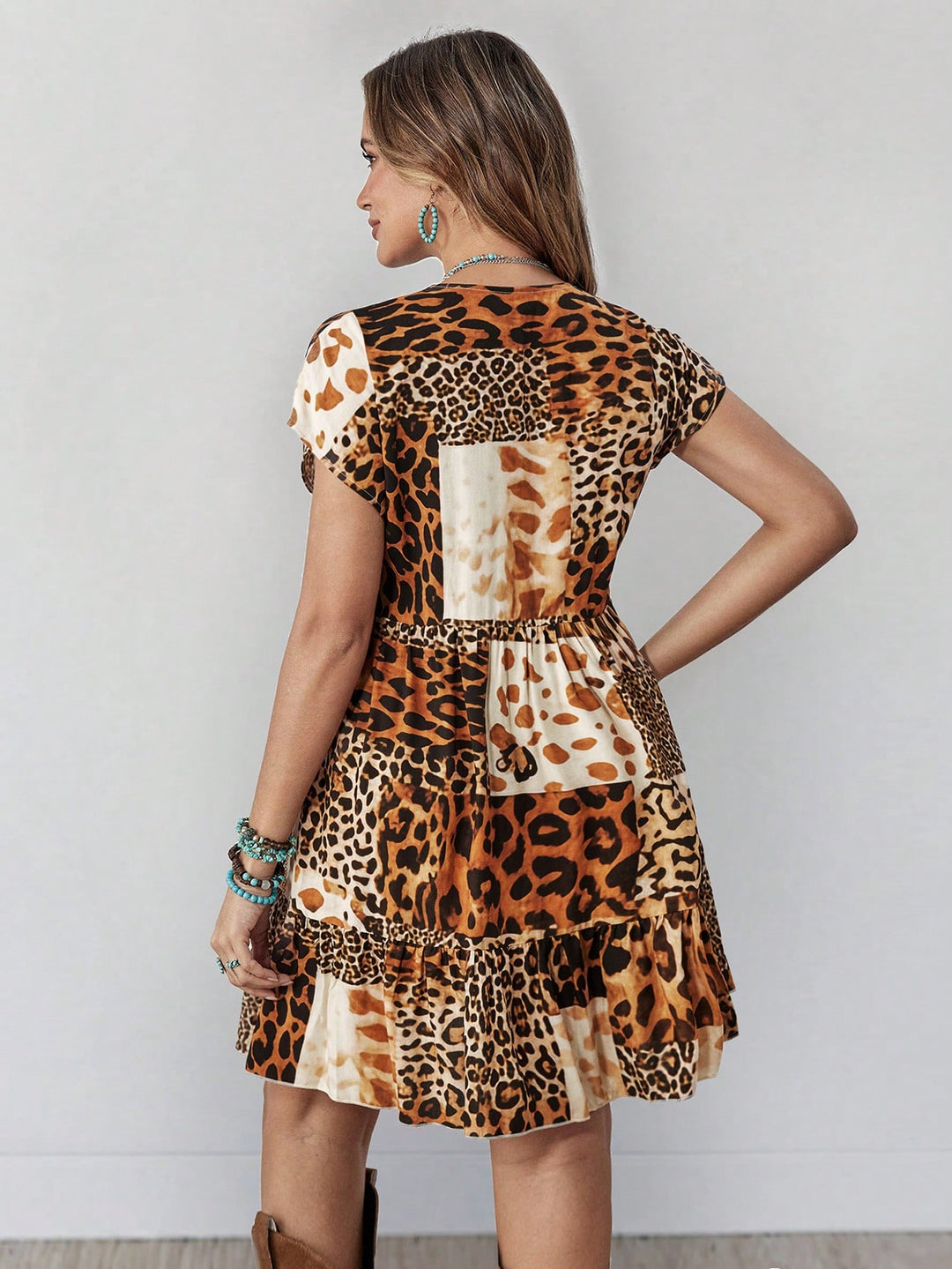 Rochie scurtă SHEIN, mix culori