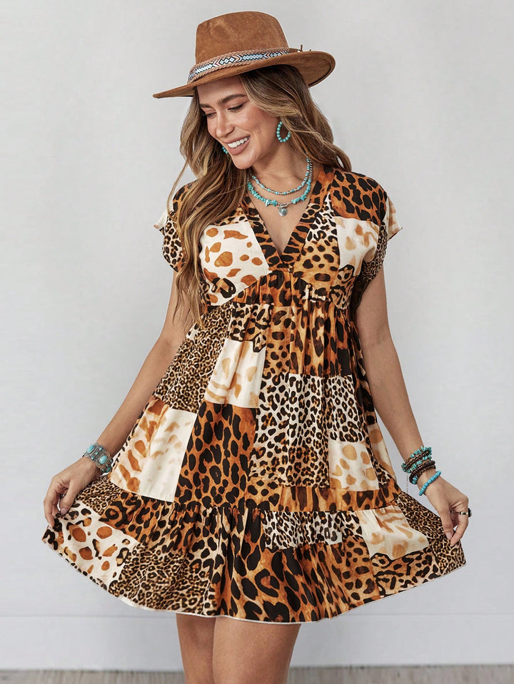 Rochie scurtă SHEIN, mix culori