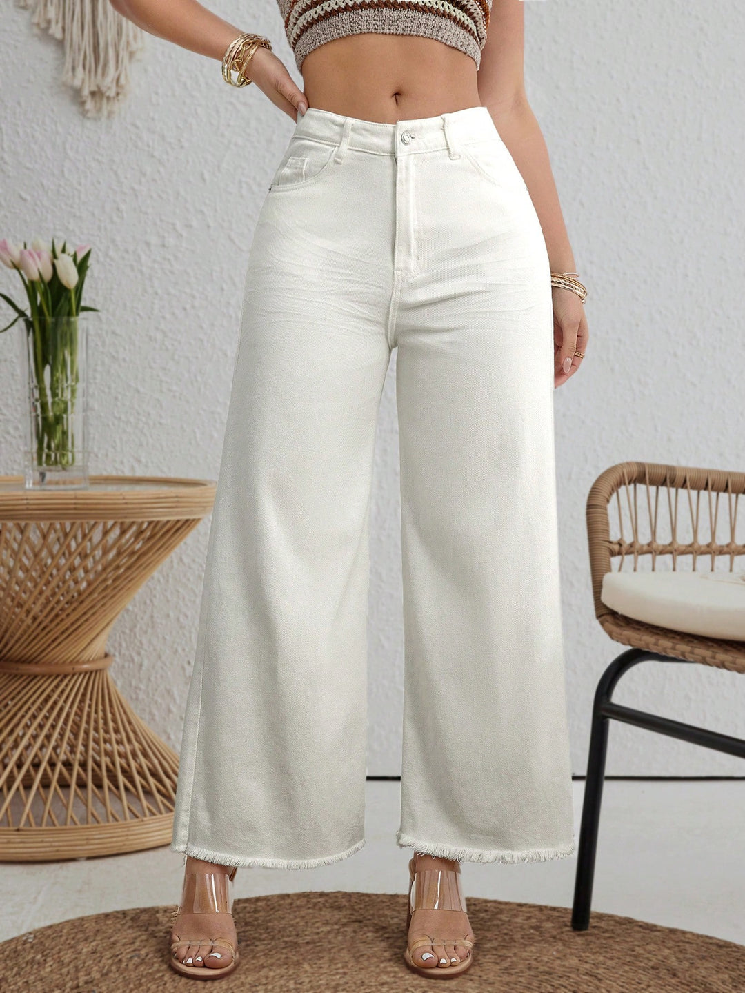Jeans SHEIN, bej