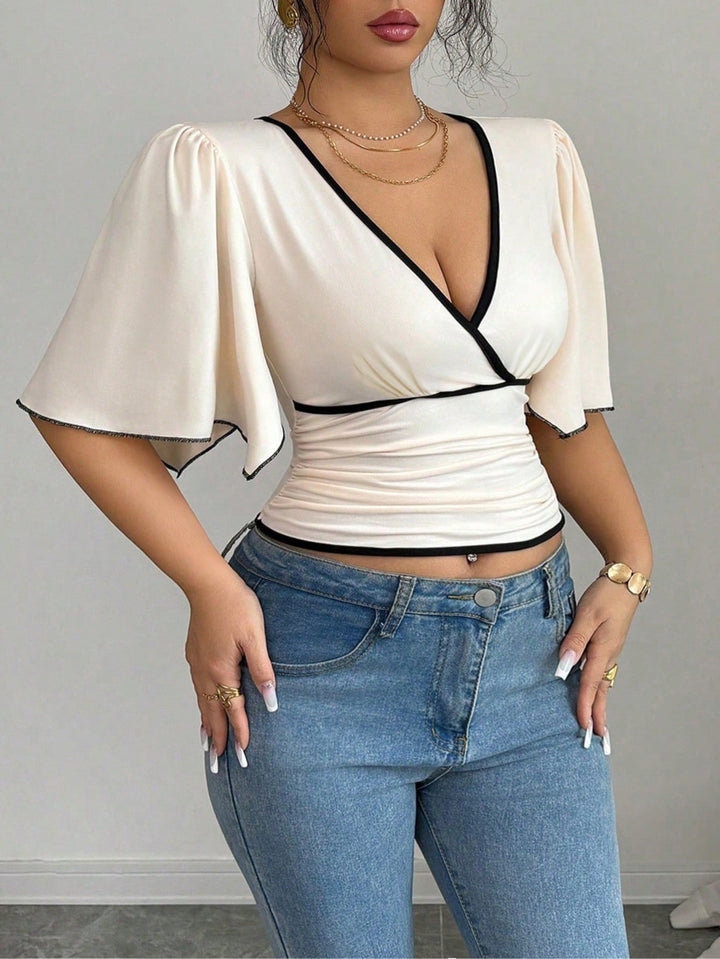 Tricou SHEIN, auriu