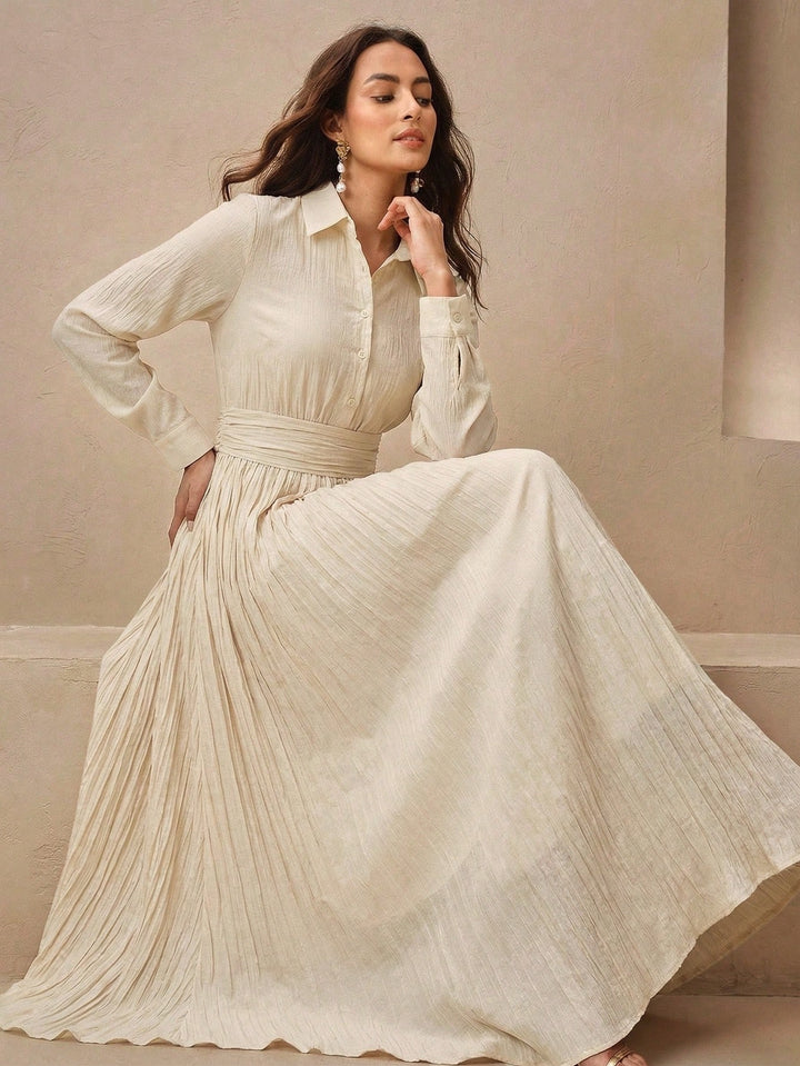 Rochie maxi SHEIN, portocaliu